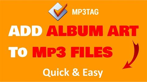 how to add album art to mp3